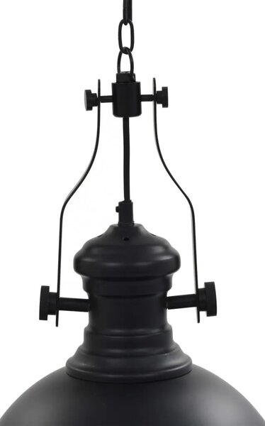 Czarna Industrialna Lampa Sufitowa M5-F01