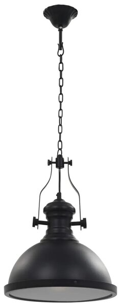 Czarna Industrialna Lampa Sufitowa M5-F01