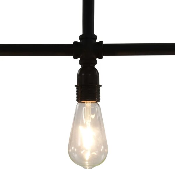 Czarna lampa sufitowa loftowa - EX175 K4-E33