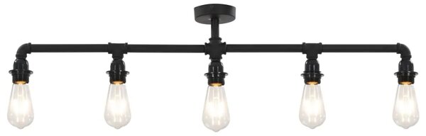 Czarna lampa sufitowa industrialna - 23X EX176 R9-Z59