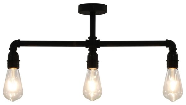 Czarna lampa sufitowa loftowa - EX175 K4-E33