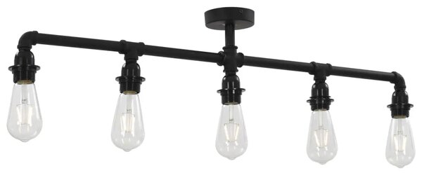 Czarna lampa sufitowa industrialna - 23X EX176 R9-Z59