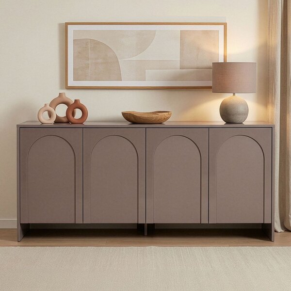 Szarobrązowa komoda 180x80x45 cm Arlen – Kalune Design