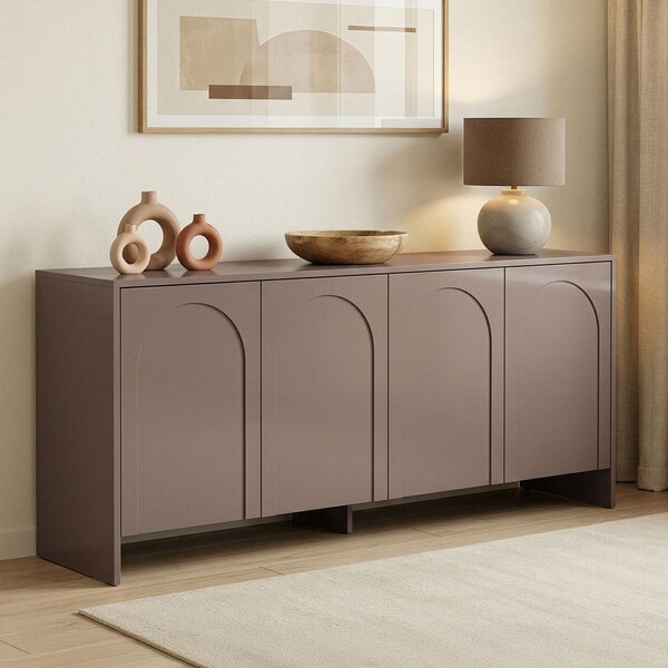 Szarobrązowa komoda 180x80x45 cm Arlen – Kalune Design