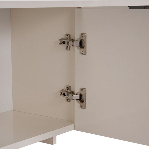 Kremowa szafka pod TV 180x45x32 cm Aurelia – Kalune Design
