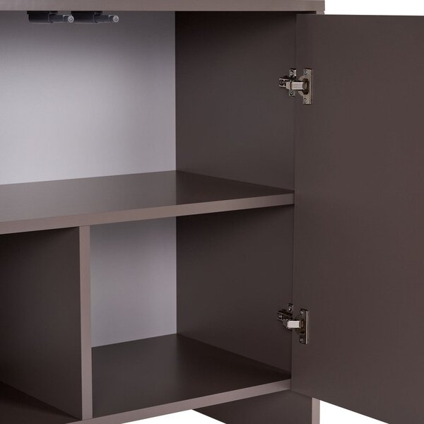 Szarobrązowa komoda 180x80x45 cm Arlen – Kalune Design