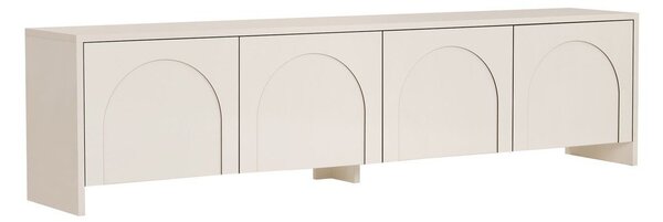 Kremowa szafka pod TV 180x45x32 cm Aurelia – Kalune Design