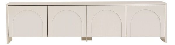 Kremowa szafka pod TV 180x45x32 cm Aurelia – Kalune Design