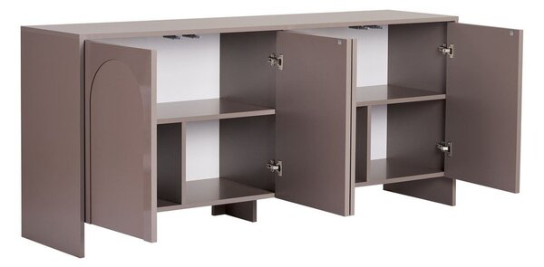 Szarobrązowa komoda 180x80x45 cm Arlen – Kalune Design