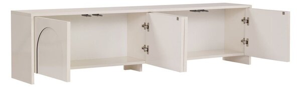 Kremowa szafka pod TV 180x45x32 cm Aurelia – Kalune Design