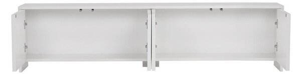 Biała szafka pod TV 180x45x32 cm Aurelia – Kalune Design