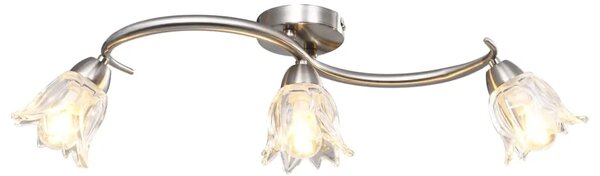 Lampa listwa sufitowa ze szklanymi kloszami - 3X EX208 E4-M32
