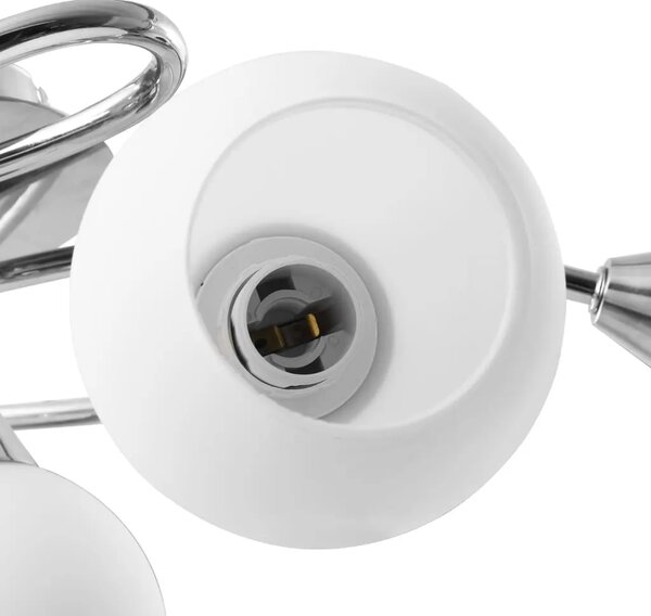 Lampa sufitowa ceramiczna z okrągłymi kloszami S1-P09