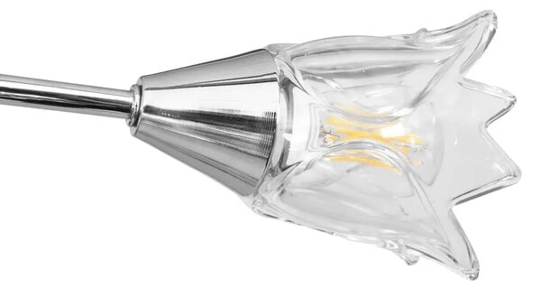 Lampa sufitowa z kloszami w formie kwiatów - 4X EX214 W2-S07
