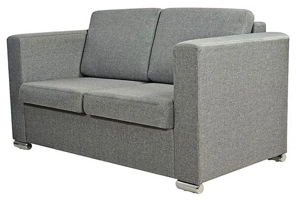 Szara dwuosobowa sofa loftowa T2-L62