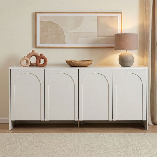 Biała komoda 180x80x45 cm Arlen – Kalune Design