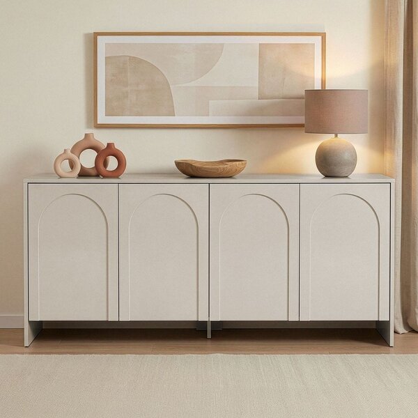 Kremowa komoda 180x80x45 cm Arlen – Kalune Design