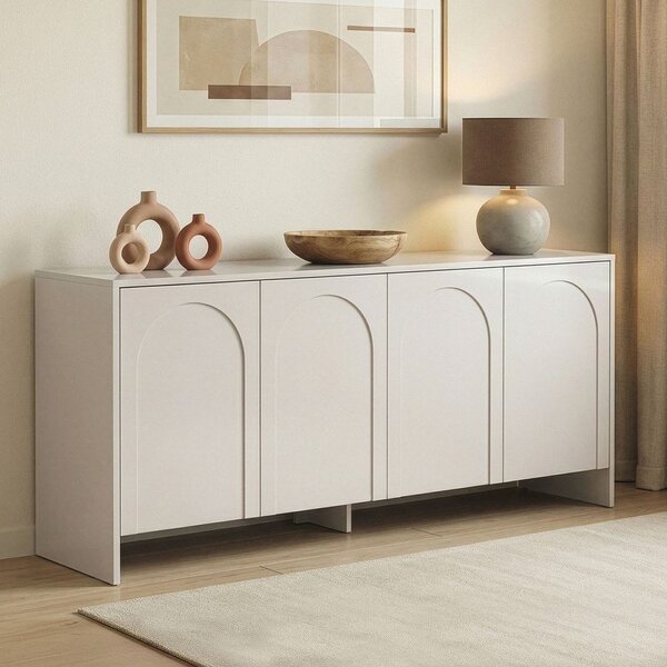 Kremowa komoda 180x80x45 cm Arlen – Kalune Design