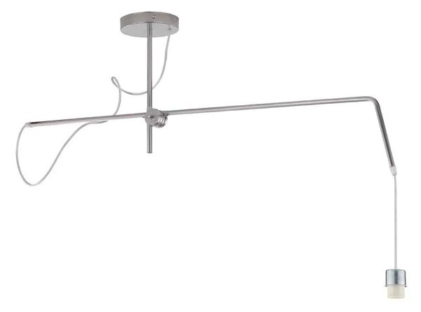 Lampa wisząca glamour z abażurem - E8-H19