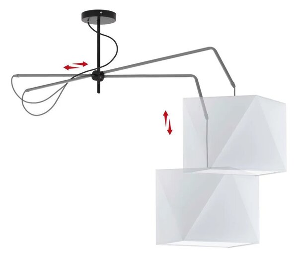 Lampa wisząca z ruchomym stelażem B6-N30