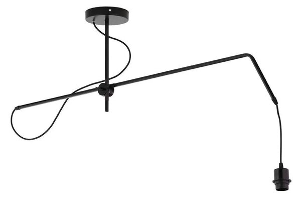Ruchoma lampa wisząca z abażurem F8-K69
