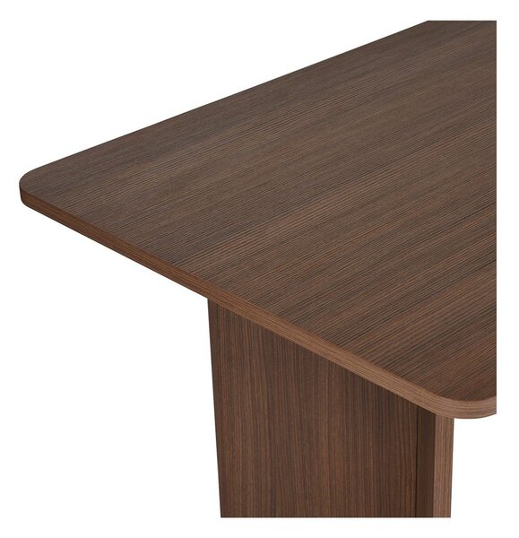 Stół w dekorze orzecha 90x180 cm Linza – Kalune Design