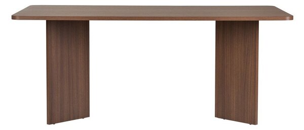 Stół w dekorze orzecha 90x180 cm Linza – Kalune Design