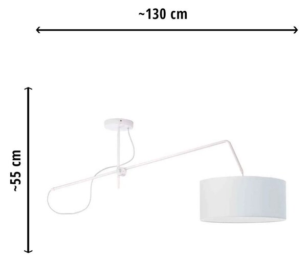 Lampa wisząca okrągła nad stół G4-L85