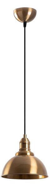 Lampa wisząca w kolorze brązu z metalowym kloszem ø 21 cm Varzan – Opviq lights