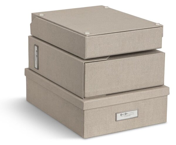 Kartonowe organizery na dokumenty zestaw 5 szt. Holger – Bigso Box of Sweden