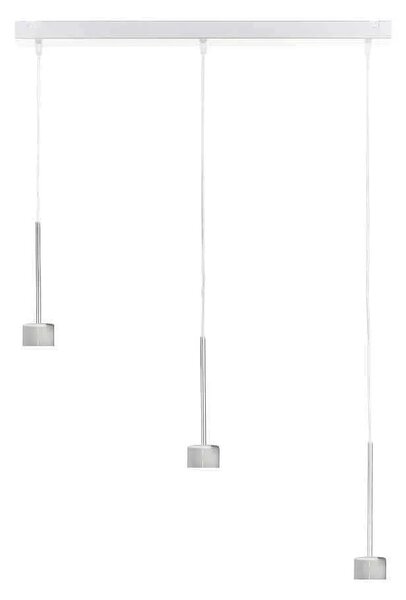 Lampa wisząca glamour na białym stelażu 5 kolorów P1-D20