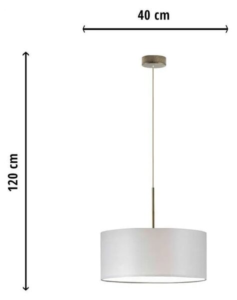 Regulowana lampa wisząca 40 cm - C2-P30
