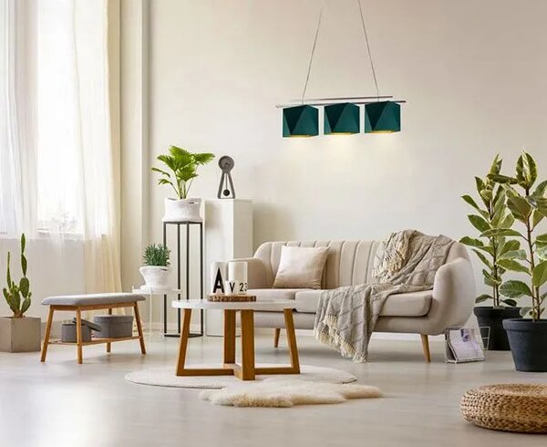 Lampa wisząca w stylu glamour - G0-L81