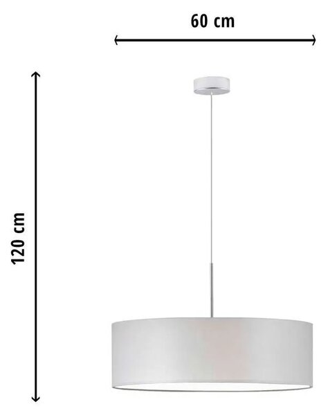 Regulowana lampa wisząca LED 60 cm - M6-N29
