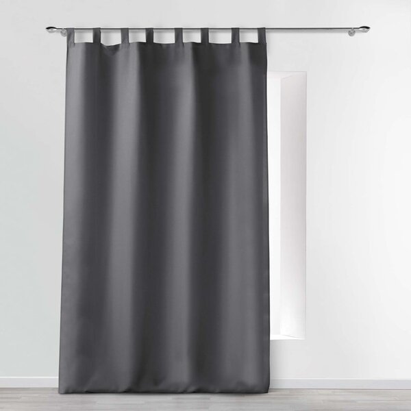 Ciemnoszara zasłona 140x260 cm Essentiel – douceur d'intérieur