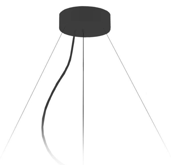Złota lampa wisząca w stylu glamour 80 cm - EX325 K0-W22