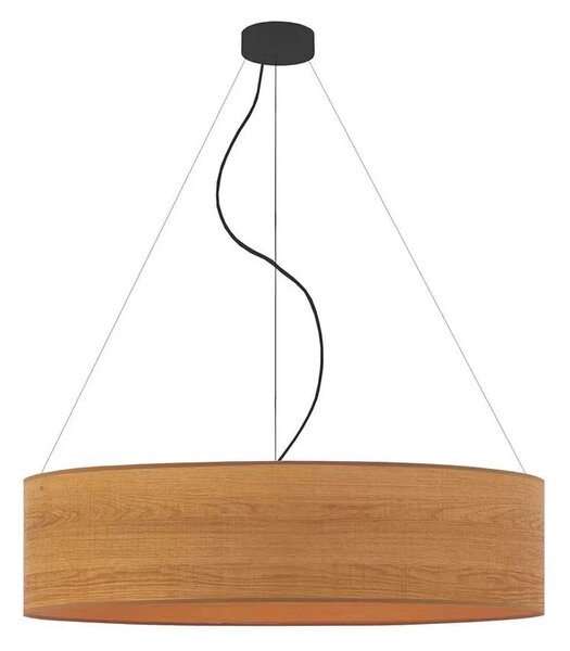 Lampa wisząca z fornirowym abażurem 80 cm - EX323-Porta - kolory do wyboru