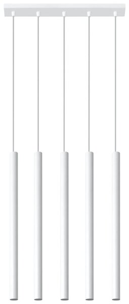 Designerska lampa wisząca E854-Pastels - biały