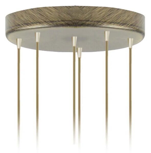Lampa LED z 6 regulowanymi zwisami - T0-N48