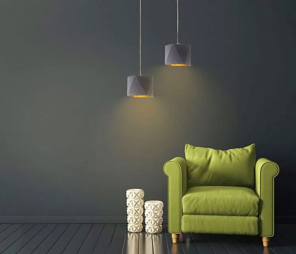 Lampa wisząca z abażurami nad stół K7-S23