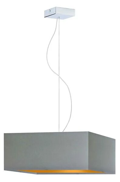 Regulowana lampa wisząca z chromowanym stelażem - EX361-Sangriv - 5 kolorów