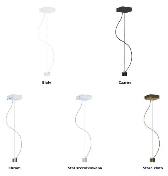 Lampa wisząca glamour z czarnym stelażem - F0-K51