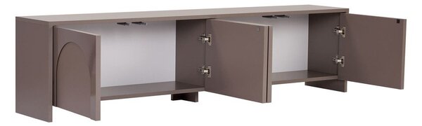 Szarobrązowa szafka pod TV 180x45x32 cm Aurelia – Kalune Design