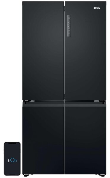Lodówka HAIER HCR39F19ENPT Side by Side No Frost 190.5cm Czarna