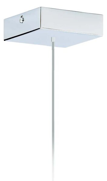Lampa wisząca nad stół na chromowanym stelażu - G5-T19