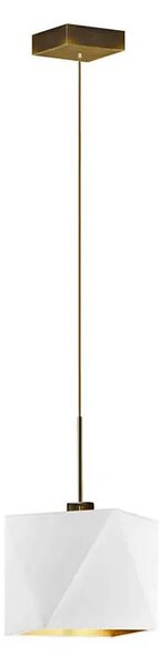 Lampa wisząca regulowana na złotym stelażu - EX421-Salles - 5 kolorów