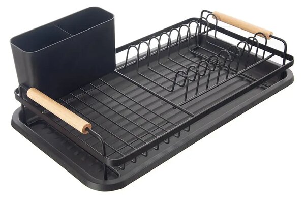 Radka Ociekacz z tacką 43 x 28,5 x 13 cm, metal/plastik ORION 155211