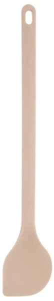 Łyżka kuchenna prostokątna 28 cm, silikon, beżowa ORION 140149