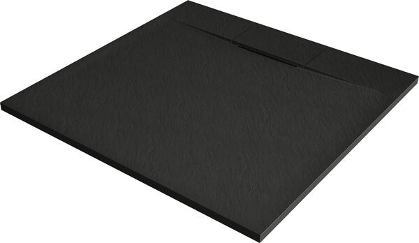 Mexen Otto brodzik kwadratowy SMC 70 x 70 cm, czarny - 4N707070