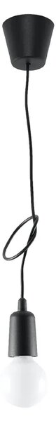 Czarna loftowa lampa wisząca zwis - EX541 M4-C29